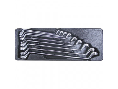 Набор ключей накидных 75гр. 6-23мм 9пр. в ложементе