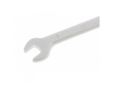 Ключ комбинированный трещоточный, 15 мм, количество зубьев 100 Gross от GROSS Ключ комбинированный трещоточный, 15 мм, количество зубьев 100 Gross