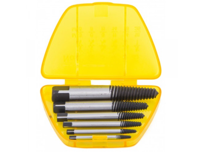 Набор экстракторов шпилек углерод. сталь 1/8-3/4" 6пр