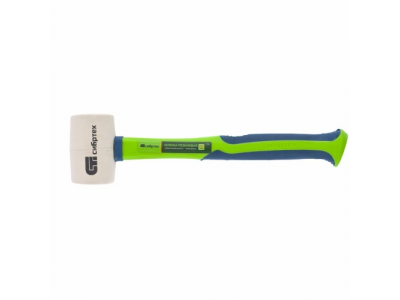 Киянка резиновая, 225 г., белая резина, фибергласовая рукоятка СИБРТЕХ от СИБРТЕХ Киянка резиновая, 225 г., белая резина, фибергласовая рукоятка СИБРТЕХ