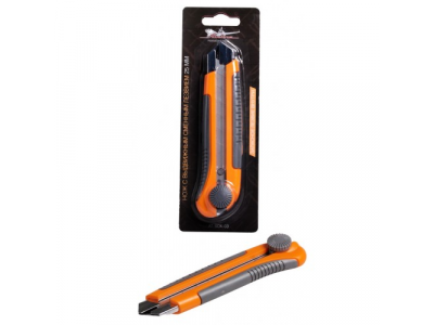 Нож с выдвижным сменным лезвием 25мм AIRLINE от Airline Нож с выдвижным сменным лезвием 25мм AIRLINE