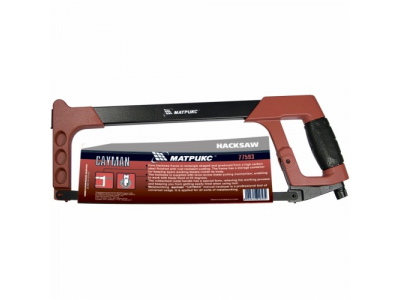 Ножовка по металлу, 300 мм, биметаллическое полотно, двухкомпонентная ручка MATRIX от MATRIX Ножовка по металлу, 300 мм, биметаллическое полотно, двухкомпонентная ручка MATRIX