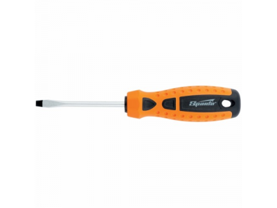 Отвертка "Point", SL6,0 х 150 мм, CrV, 2-х компонентная рукоятка//Sparta