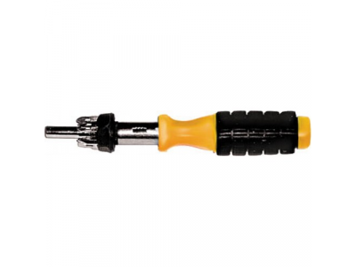 Отвертка реверсивная с набором бит Fit 56295