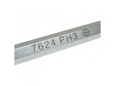 JTC Отвертка крестовая PH 3.0х250мм усиленная со сквозным стержнем JTC