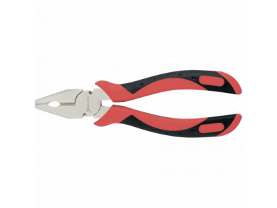 Плоскогубцы GRAND, 180 мм, комбинированные никелированные, двухкомпонентные рукоятки// MATRIX