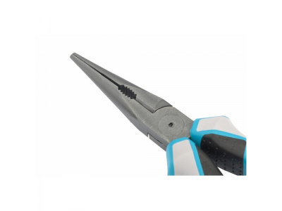 Длинногубцы прямые 170 мм, трехкомпонентные рукоятки// GROSS