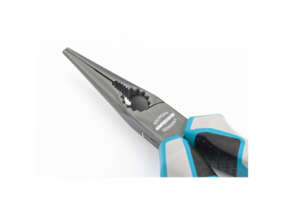 Длинногубцы прямые 170 мм, трехкомпонентные рукоятки// GROSS