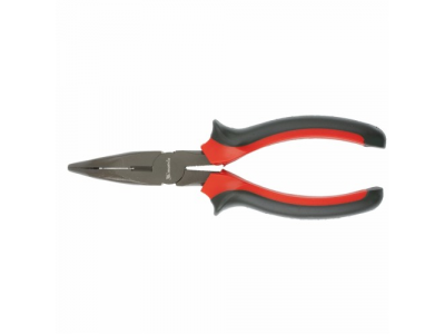 Длинногубцы Black Nickel, 200 мм, изогнутые, двухкомпонентные рукоятки// MATRIX