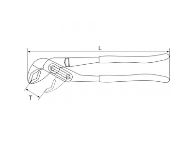 Клещи переставные 180 мм