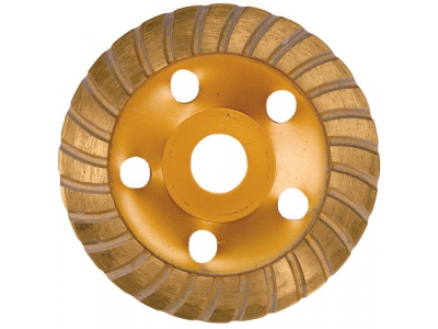 Чашка алмазная зачистная, 125 мм, Turbo MATRIX от MATRIX Чашка алмазная зачистная, 125 мм, Turbo MATRIX