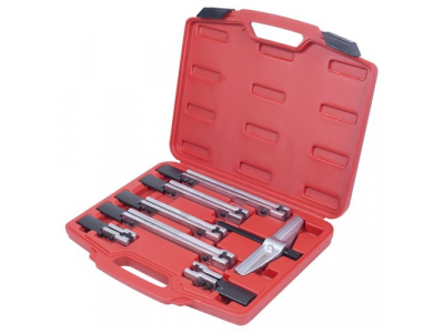 Съёмник подшипников, 2-х захватный, кейс, 8 предметов, МАСТАК