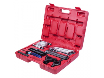 Съёмник подшипников гидравлический, 10 т, 75-100 мм, 17 предметов, МАСТАК от МАСТАК Съёмник подшипников гидравлический, 10 т, 75-100 мм, 17 предметов, МАСТАК