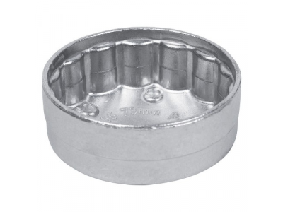 Съёмник масляных фильтров, 73 мм, 15 граней, торцевой, МАСТАК