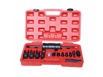 Съемник инжекторов с обратным молотком (14 предметов) TA-D1081 от AE&T Съемник инжекторов с обратным молотком (14 предметов) TA-D1081