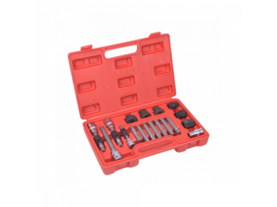 Съемник шкива генератора BOSCH (18 предметов, полный набор) TA-A1087