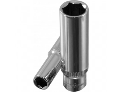 Головка торцевая глубокая 1/4"DR 10 мм, Ombra 114110