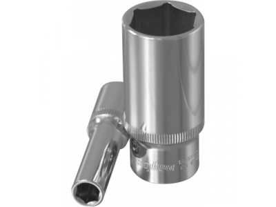Головка торцевая шестигранная глубокая 3/8" DR 19мм, Ombra 138119