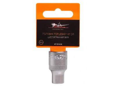 Головка торцевая 1/2 дюйма DR шестигранная 9мм