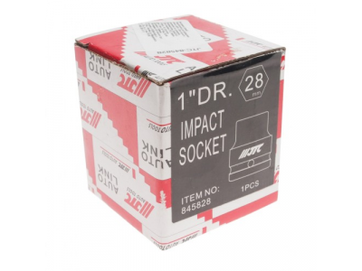 JTC Головка торцевая 1" 28мм ударная L=58мм JTC