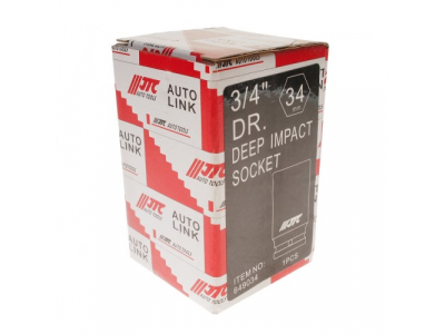 JTC Головка торцевая 3/4" 34мм ударная высокая L=90мм JTC