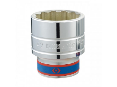 Головка торцевая стандартная двенадцатигранная 3/4", 35 мм, KING TONY
