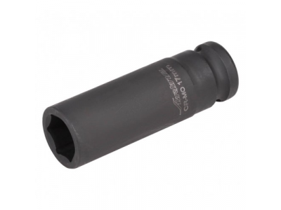 Головка ударная торцевая 1/2" DR шестигранная удлинённая 17мм