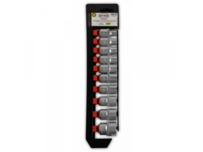 Набор головок 10 предметов d 8-22 мм