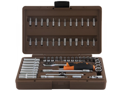 Универсальный набор инструмента 1/4" DR, 57 предметов, Ombra OMT57S от OMBRA Универсальный набор инструмента 1/4" DR, 57 предметов, Ombra OMT57S