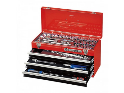 Набор инструментов универсальный, выдвижной ящик, 69 предметов, KING TONY от KING TONY Набор инструментов универсальный, выдвижной ящик, 69 предметов, KING TONY