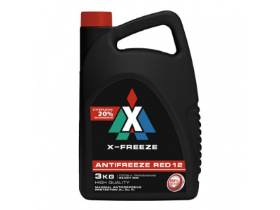 Профессиональный антифриз X-Freeze Red 3кг от X-Freeze Профессиональный антифриз X-Freeze Red 3кг