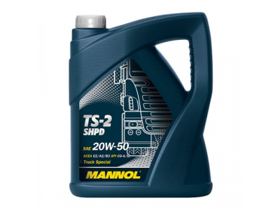 MANNOL TS-2 SHPD 20W-50 5L от MANNOL MANNOL TS-2 SHPD 20W-50 5L