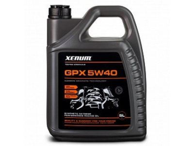 Моторное масло Xenum GPX 5W40 с графитом 5 литров