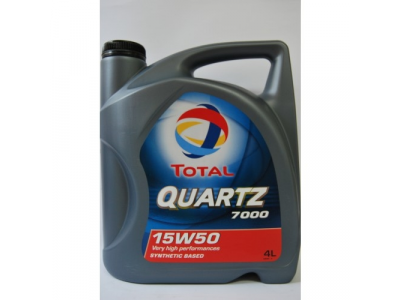 Моторное масло TOTAL QUARTZ 7000 15W50 4B4L TOT C от TOTAL Моторное масло TOTAL QUARTZ 7000 15W50 4B4L TOT C