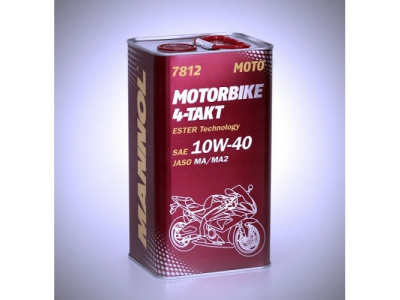MANNOL 7812 Motorbike 4-Takt 4L metal от MANNOL MANNOL 7812 Motorbike 4-Takt 4L metal
