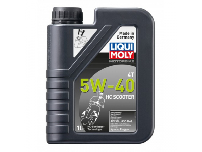 НС-синтетическое моторное масло Motorbike 4T HC Scooter 5W-40 от LIQUI MOLY НС-синтетическое моторное масло Motorbike 4T HC Scooter 5W-40