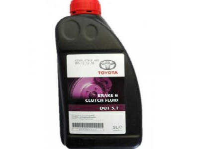TOYOTA BRAKE FLUID DOT5.1 (1л) тормозная жидкость от Toyota TOYOTA BRAKE FLUID DOT5.1 (1л) тормозная жидкость