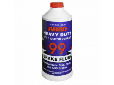 Жидкость тормозная DOT3 (485 мл) от ABRO Жидкость тормозная DOT3 (485 мл)