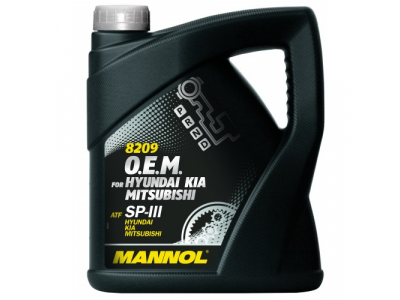 MANNOL O.E.M. 8209 ATF SP-III. 4L от MANNOL MANNOL O.E.M. 8209 ATF SP-III. 4L