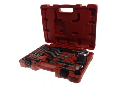 JTC Молоток пневматический с набором зубил 15 предметов JTC