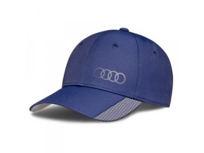 Бейсболка Audi Unisex Baseball Cap Premium, Blue от VAG Бейсболка Audi Unisex Baseball Cap Premium, Blue