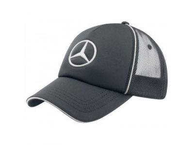 Бейсболка Mercedes-Benz Unisex Cap Trucker Style, Grey, 2016