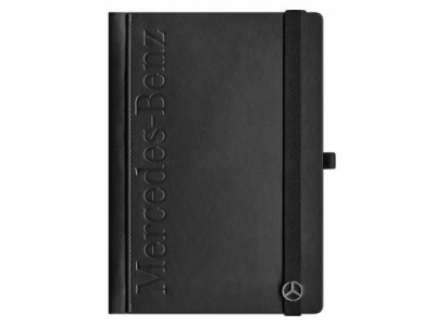 Записная книжка Mercedes-Benz Lanybook, Large, Black от Mercedes Записная книжка Mercedes-Benz Lanybook, Large, Black