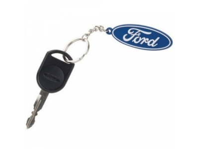 Брелок Ford Blue Oval Keychain, артикул 37100024 от FORD Брелок Ford Blue Oval Keychain, артикул 37100024