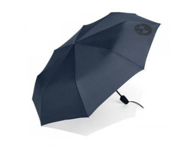 Складной зонт BMW Logo Pocket Umbrella, Dark Blue от BMW Складной зонт BMW Logo Pocket Umbrella, Dark Blue