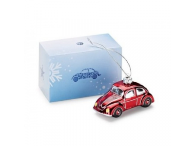 Ёлочная игрушка Volkswagen Beetle Christmas Toy, артикул 000087790B