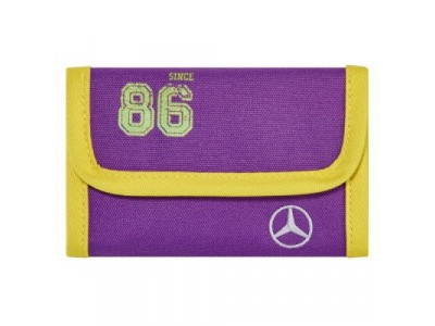 Детский кошелек Mercedes-Benz Wallet, Kids, Purple Lemon от Mercedes Детский кошелек Mercedes-Benz Wallet, Kids, Purple Lemon