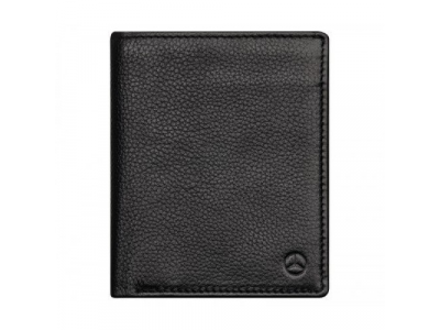 Кожаный кошелек Mercedes-Benz Wallet, Cowhide, Black, RFID Protection от Mercedes Кожаный кошелек Mercedes-Benz Wallet, Cowhide, Black, RFID Protection