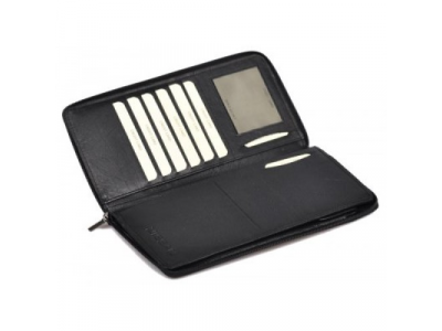 Кожаное портмоне Nissan Leather Wallet, Black от NISSAN Кожаное портмоне Nissan Leather Wallet, Black