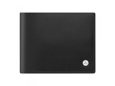 Кожаный футляр для кредитных карт Mercedes-Benz Credit Card Wallet With Money Clip от Mercedes Кожаный футляр для кредитных карт Mercedes-Benz Credit Card Wallet With Money Clip